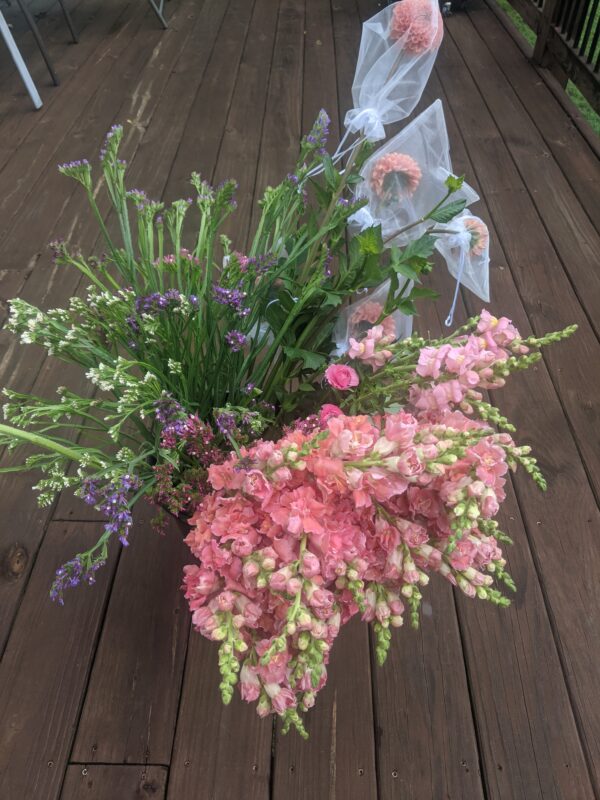 DIY Flower Buckets, 30-35 Stems